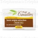 CAVAILL&Egrave;S Savon surgras extra doux amande verte pain de 250g