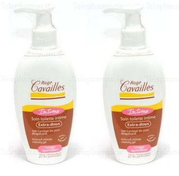 Soin toilette intime extra doux lot de 2 flacons de 200ml