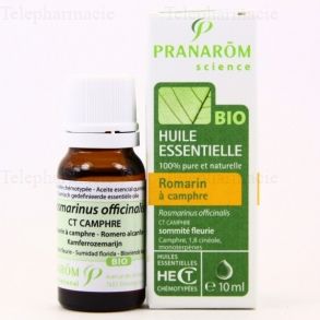 Huile essentielle bio romarina camphre 10 ml