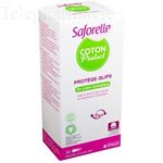 SAFORELLE Coton protect prot&egrave;ge-slip en coton biologique x 30