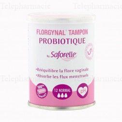 SAFORELLE Florgynal tampons probiotique normaux