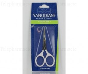 Ciseaux ongles courbe b&eacute;b&eacute; ref34