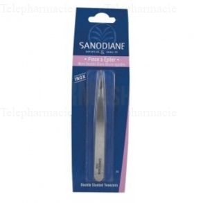 Pince a epiler mors double biais ref40