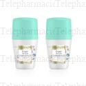 SANOFLORE Coton d&eacute;odorant bio Roll on 50ml Lot de 2 roll'ons x 50ml