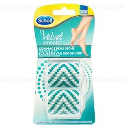 Velvet smooth gommage pieds et jambes peaux sèches