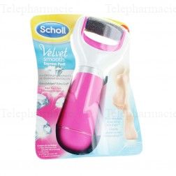 SCHOLL Velvet Smooth express pedi râpe électrique anti-callosités