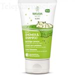 WELEDA Kids Shower & Shampoo Citron vert pétillant tube 150ml