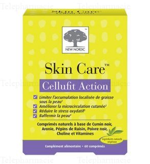NEW NORDIC Skin Care cellufit action 60 comprim&eacute;s