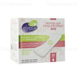 ORGANYC BIO Protège-slip extra-fin pocket en coton bio x 24
