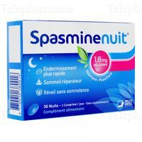 Spasmine nuit 30 comprim&eacute;s