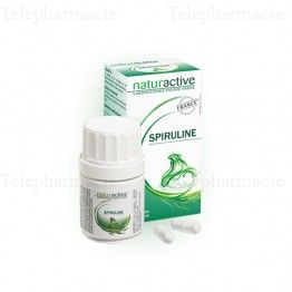 NATURACTIVE Elusanes Spiruline 20 g&eacute;lules