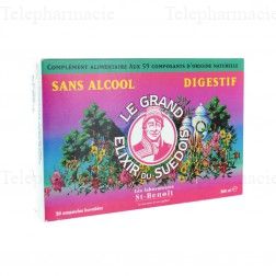 ST-BENOIT Le grand elixir du su&eacute;dois sans alcool bo&icirc;te 20 ampoules 10ml
