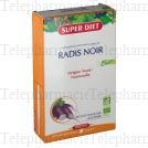 SUPERDIET Radis noir bio 20 ampoules