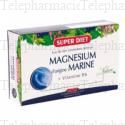 SUPERDIET Magnésium marin/Vitamine B6 ampoules 20x15ml