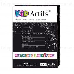 SYNACTIFS KID Actifs vitamines & minéraux x 30 gummies