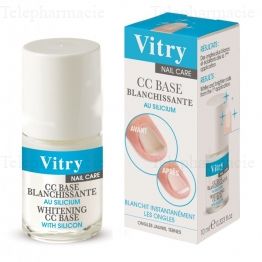 VITRY Soin ongle CC base blanchissante flacon 10ml