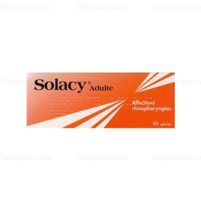 Solacy adultes Bo&icirc;te de 90 g&eacute;lules