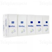 St&eacute;rilux Mouchoirs Blanc 10 &eacute;tuis de 10 mouchoirs