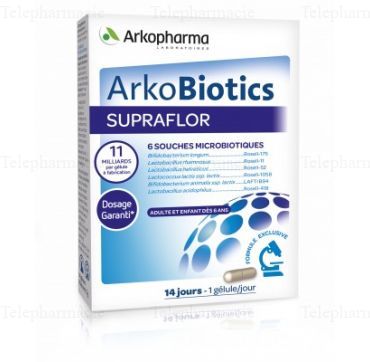 ARKOPHARMA Arkobiotics - Supraflor Boîte de 30 gélules