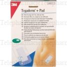 Tegaderm + pad 5 pansements film 9cm x 15cm