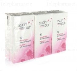 TETRA Le soin à l'état pur mouchoirs 6 étuis de 10