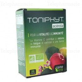 SANT&Eacute; VERTE Toniphyt Ac&eacute;rola 2x 10 comprim&eacute;s