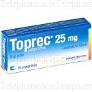 TOPREC 25 mg - 20 comprim&eacute;s SANOFI