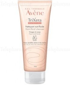 Trixera nutrition nettoyant nutri-fluide visage et corps peaux sensibles 100ml