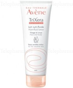 Trixera nutrition lait nutri-fluide visage et corps peaux sensibles 200ml