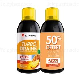 Turbodraine Ananas Lot de 2 x 500ml