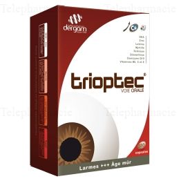 DERGAM Trioptec 180 capsules