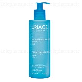 URIAGE Gel d'eau nettoyant flacon pompe 200ml