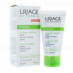 Hyseac masque purifiant peaux grasses a imperfections 50ml