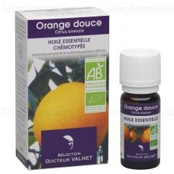 DOCTEUR VALNET Huile essentielle d’orange douce bio flacon 10ml