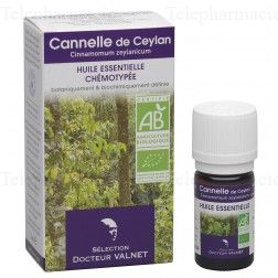 DOCTEUR VALNET Huile essentielle de cannelle bio flacon 5ml