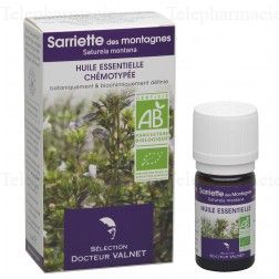 DOCTEUR VALNET Huile essentielle de sarriette des montagnes bio flacon 5ml