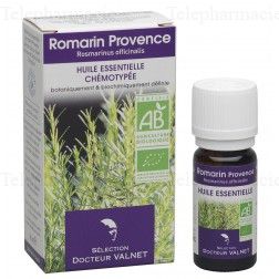 DOCTEUR VALNET Huile essentielle romarin bio flacon 10ml