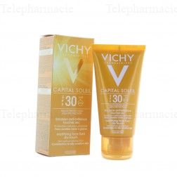 VICHY Id&eacute;al Soleil &eacute;mulsion anti-brillance toucher sec SPF30