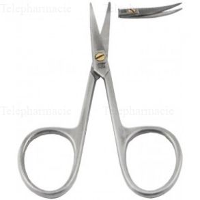 VITRY Ciseaux &agrave; peaux lames courbes mod&egrave;le furtif