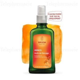 WELEDA Huile de massage &agrave; l'Arnica Flacon 100ml