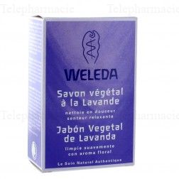 WELEDA Savon végétal à la lavande bio