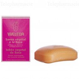WELEDA Savon végétal à la rose 100g