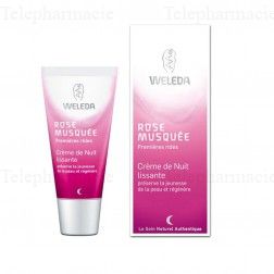 WELEDA Rose Musquée crème de nuit lissante