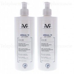 SVR X&eacute;rial 10 lait corps Lot de 2 flacons pompe 400ml