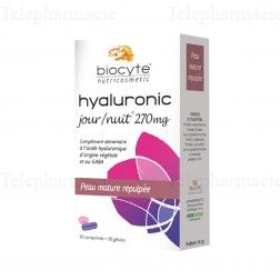 BIOCYTE Hyaluronic jour/nuit 30 comprimés + 30 gélules