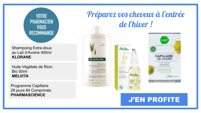 Preparez vos cheveux a l'entree de l'hiver !